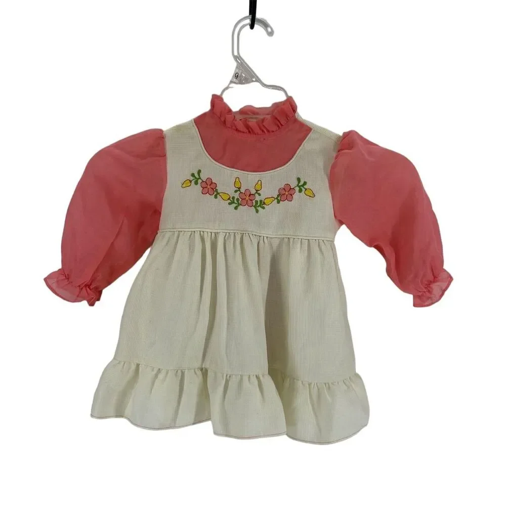 Vintage Pert N Sassy Girls Dress See Measurements ?Size 2